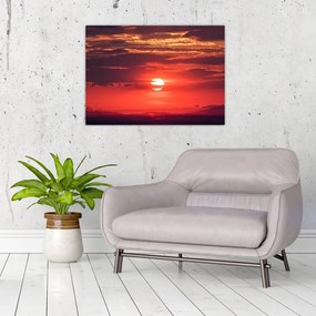 Obraz kolorowego słońca (70x50 cm)