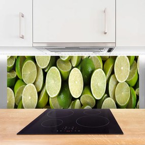 Panel Szklany Limonka Jedzenie Kuchnia