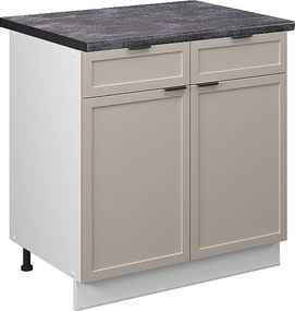 Szafka dolna do kuchni greybeige 80x60x82 fame-line