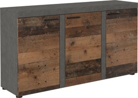 Komoda RITMO 149 cm do Salonu Sypialni Odcienie szarości