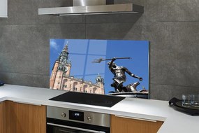 Panel szklany do Kuchni Zabytkowy Kościół v Gdańsku