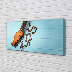 Fotoobraz na płótnie Akordy Zapisaną Nutą