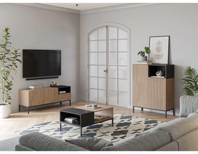 Szafka w naturalnym kolorze 90x120 cm Cailin – Marckeric