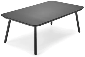ROCCA zestaw ogrodowy, sofa + fotel 2x + ława, ciemny popiel, jasny popiel