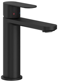 Ravak X070458 - Bateria umywalkowa CHROME 17,7 cm czarna