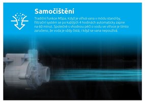 Jacuzzi dmuchane dla 4 osób głębokość 68 cm Tekapo C-TE042 – MSPA