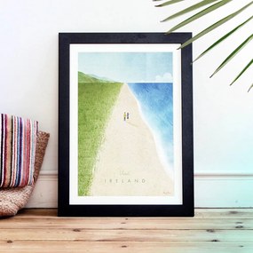 Plakat Travelposter Ireland, 30 x 40 cm