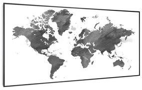 Klarstein Wonderwall Art Smart 700W 60x120cm Obraz na podczerwień Czarna mapa