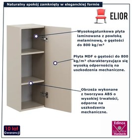 Kaszmirowy wiszący półsłupek łazienkowy L3-D18