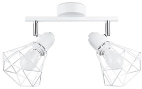 Sollux SL.1103 - Oprawa punktowa ARTEMIS 2xE14/40W/230V biała