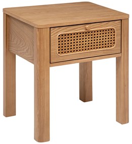 Stolik nocny TIRIA, plecionka wiedeńska, 45 x 38,5 x 52,5 cm