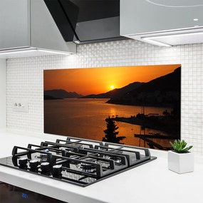 Panel Szklany Szczyty Gór nad Zatoką