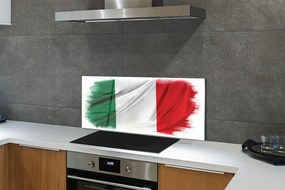 Szklany Panel Flaga włochy