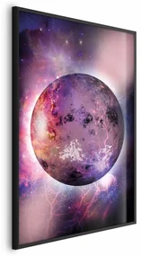 Plakat Nieznana planeta 21x30 cm z ramą czarną bez marginesu ARTGEIST B