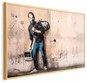 Plakat Steve 42x29,7 cm z ramą złotą bez marginesu ARTGEIST B