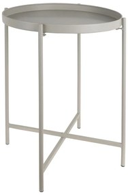 Metalowy okrągły stolik ø 40 cm Meseta – Leitmotiv