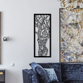 Metalowa dekoracja ścienna 20x51 cm – Wallity