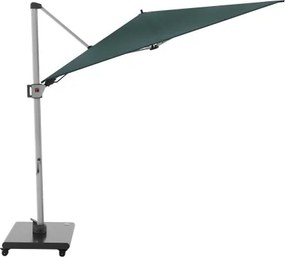 HYPERION 330 x 240 PRESTIGE - luksusowy huśtawkowy parasol ogrodowy z bocznym drążkiem : Kolor parasola - Aloes