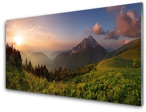 Obraz na Szkle Góra Las Natura
