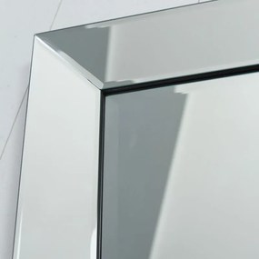 Lustro w lustrzanej ramie, szlifowane fazą , 74x104cm