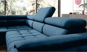 Narożnik CHIVAS L Lewostronny z Elektryczną regulacją siedziska wolnostojący tkanina Element 13 WERSAL