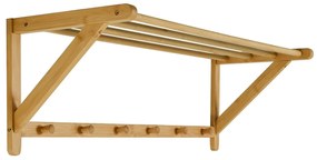 Wieszak B004 NAT, bambus