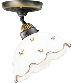 Kolarz 731.10.160 - Przysufitowy żyrandol NONNA 1xE27/75W/230V Ø 20 cm, kwiatowy, różowe złoto