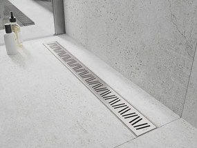 Mexen Flat 360° M22 odpływ liniowy obrotowy 90 cm, inox - 1029090-40