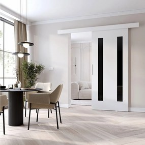 MINIO go for it, Drzwi przesuwne wewnętrzne CLEAN H 96 cm  w kolorze białym