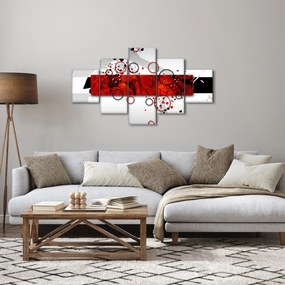 Obraz abstrakcji (125x70 cm)