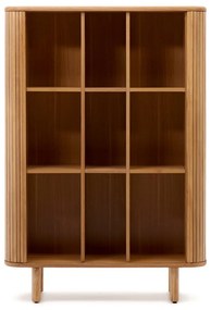Szafka w dekorze jesionu z drzwiami przesuwnymi w naturalnym kolorze 110x160x40 cm Mailen – Kave Home