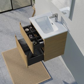 Badmöbel Set VIREO 60 cm mit Waschbecken