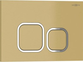 Mexen Tex 03 przycisk spłukujący, złoty - 6103-06