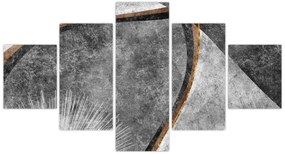 Obraz - Abstrakcja w betonie (125x70 cm)