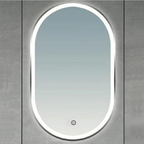 Brilagi-LED Lustro łazienkowe ERBA LED/25W/230V 50x80 cm złote IP44 CRI 90 ściemnianie + CCT