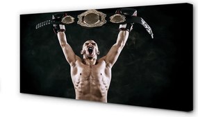 Duży obraz na płótnie Mistrzowski Pas I Determinacja