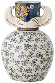 Kamionkowy ręcznie malowany wazon (wysokość 23,5 cm) Hezha – Bloomingville