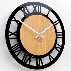 Zegar ścienny nowoczesny z cichym mechanizmem do salonu sypialni okrągły