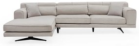 Beżowa sofa narożna Artie Jivago, narożnik lewy