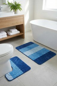 Niebieskie dywaniki łazienkowe C5-D84