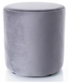 PUF DOTI C VELVET SZARY BLUVEL 14 FI33 SIGNAL