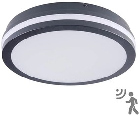 Kanlux 33345 - LED Oświetlenie zewnętrzne z czujnikiem BENO LED/24W/230V IP54 szare