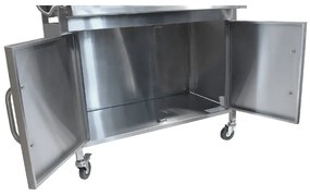 Grill ogrodowy na gaz z kółkami Cattara Manhattan