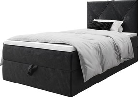 Łóżko kontynentalne ALTEA 90x200 Monolith 97