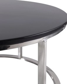 Stolik kawowy Eclipse black 80x42cm