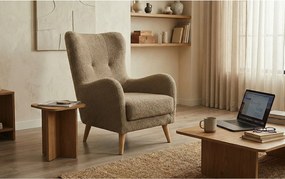 Elegancki fotel Roland z profilowanym siedziskiem i oparciem