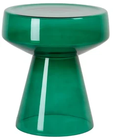 Szklany okrągły stolik ø 37 cm Dakwa – Light &amp; Living