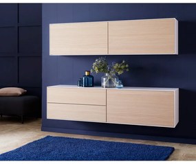 Niska komoda w dekorze dębu zestaw 2 szt. 180x46 cm Edge by Hammel – Hammel Furniture