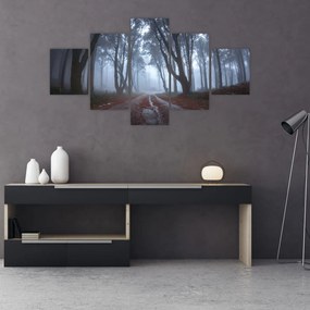 Obraz - W deszczowy dzień (125x70 cm)