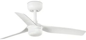 FARO 33820WT-1TW - LED Ściemnialny wentylator MINI PUNT S LED/10W/230V biały śr. 90 cm WT+pilot